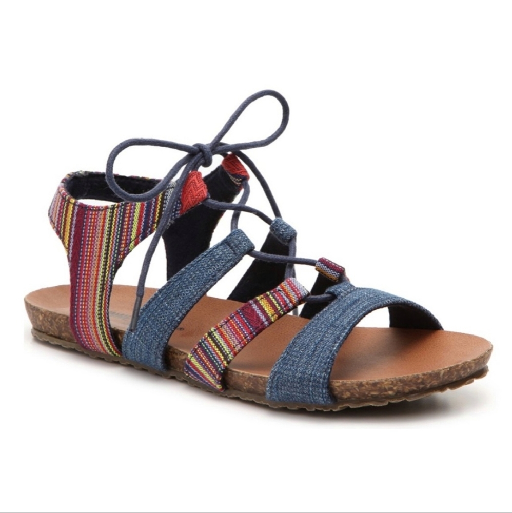 MINNETONKA MOCCASIN Effie Gladiator Sandal Sz 8